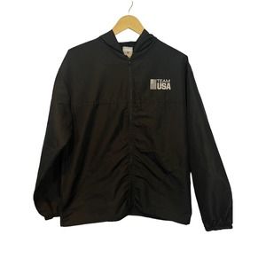 United States Olympics TEAM USA Men's Lightweight Hooded Jacket - Size Large